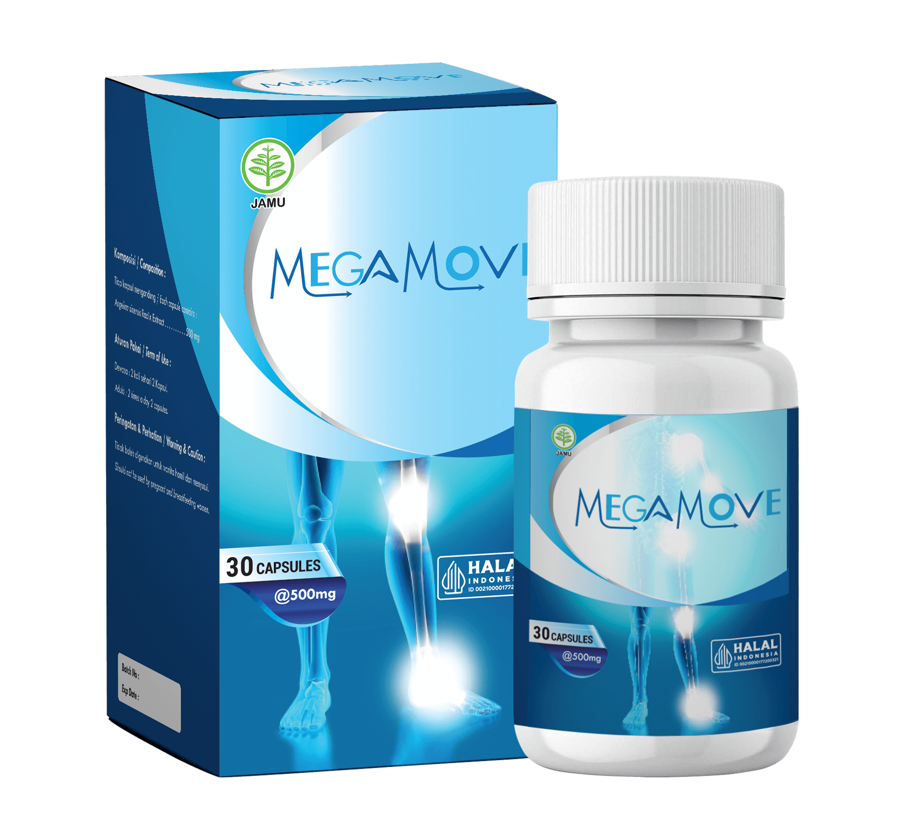 Megamove Product - Dukungan Sendi Aktif
